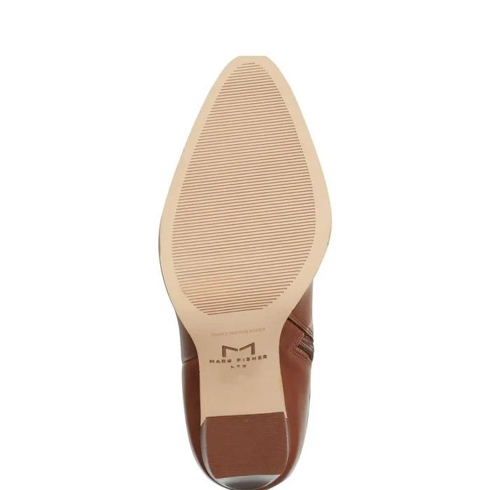 Women Lannie Dress Boot Medium Natural Marc Fisher Boots and Booties