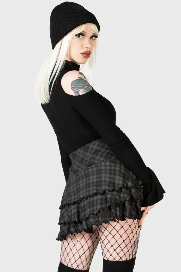 Women Long Sleeves Killstar Branwen Top