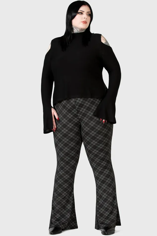 Women Long Sleeves Killstar Branwen Top