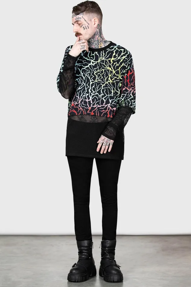 Women Long Sleeves Killstar Heaven Sent Top