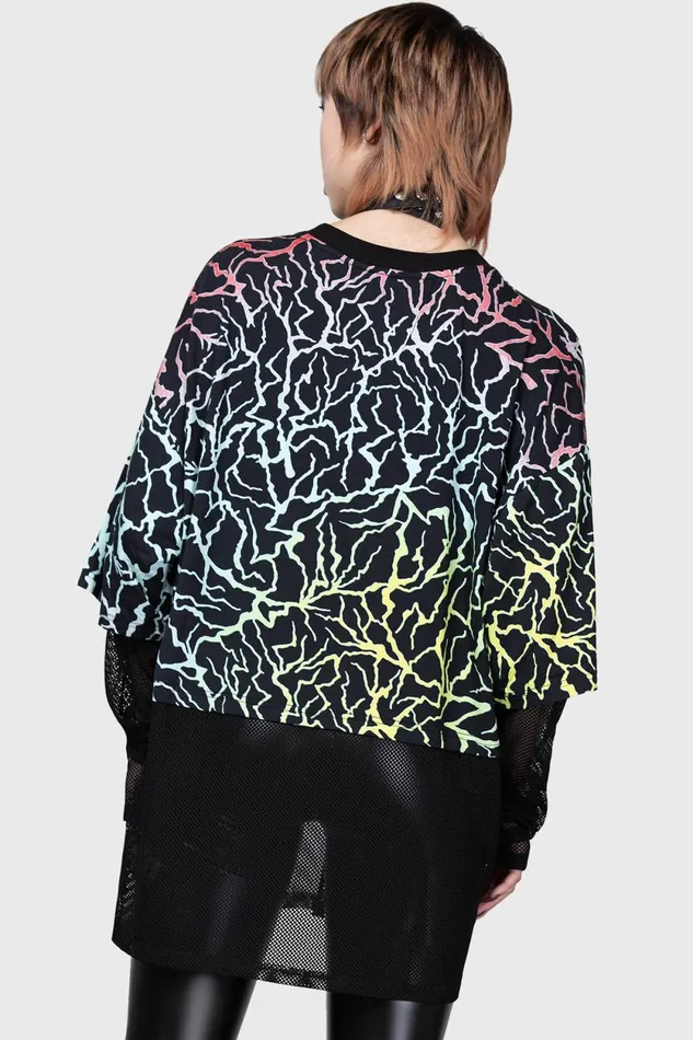 Women Long Sleeves Killstar Heaven Sent Top