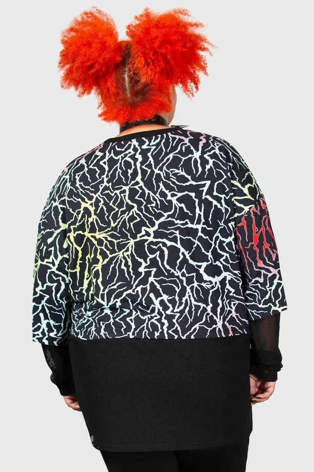 Women Long Sleeves Killstar Heaven Sent Top