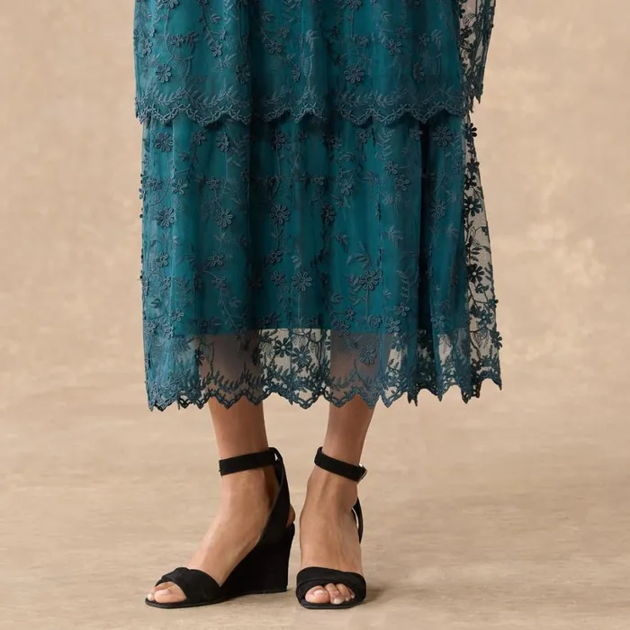 Women Loren Lace Dress Emerald Sundance Catalog Dresses and Jumpsuits Women Loren Lace Dress Emerald Sundance Catalog Dresses and Jumpsuits