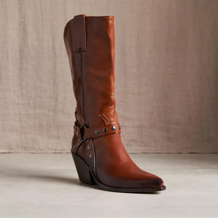 Women Luxe Harness Boots Saddle Sundance Catalog Boots Women Luxe Harness Boots Saddle Sundance Catalog Boots