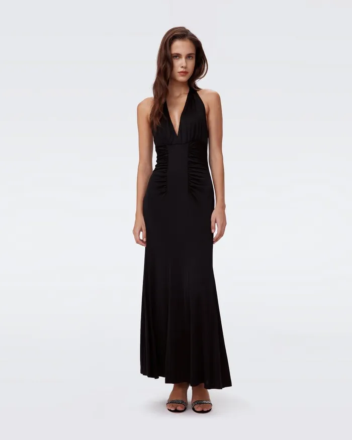 Women Makayla Dress Black DVF Dresses
