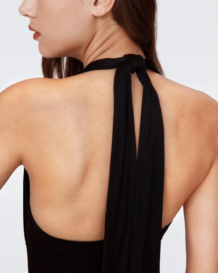 Women Makayla Dress Black DVF Dresses