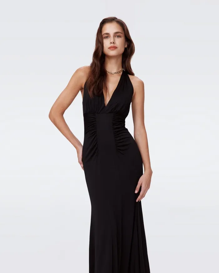 Women Makayla Dress Black DVF Dresses