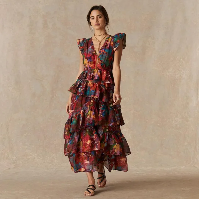 Women Marisol Paradise Dress Lotus Sundance Catalog Dresses and Jumpsuits