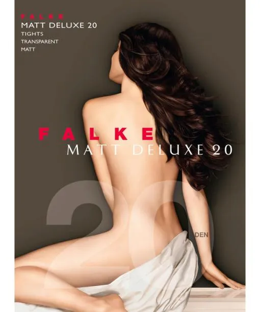 Women Matt Deluxe 20 DEN Women Tights Golden FALKE Tights and Leggings