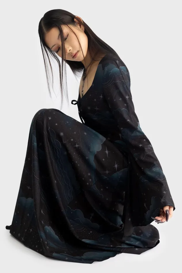 Women Maxi Killstar Dreamanicon Maxi Dress