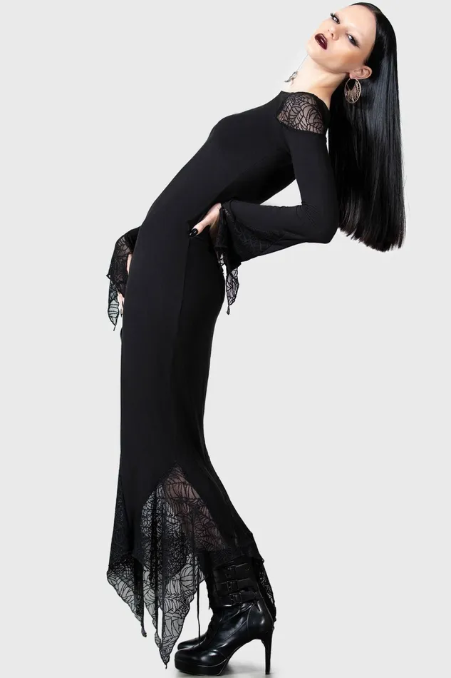 Women Maxi Killstar Spiderella Dress