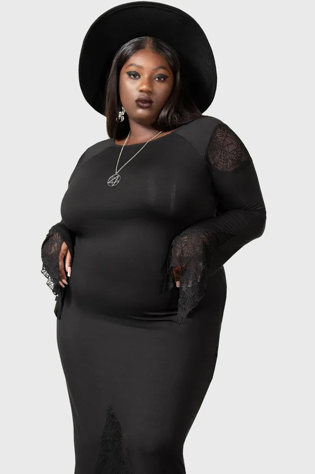 Women Maxi Killstar Spiderella Dress