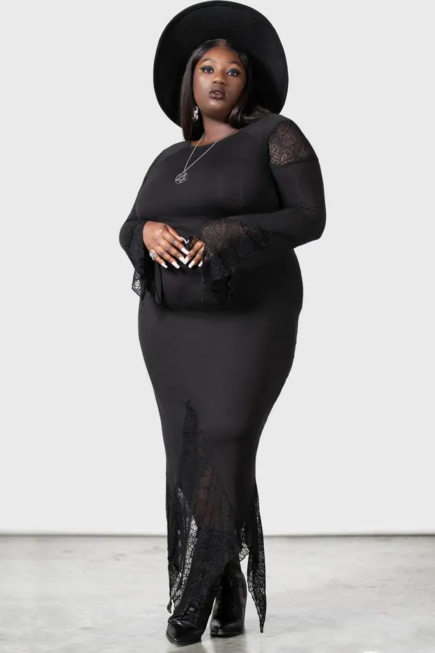 Women Maxi Killstar Spiderella Dress