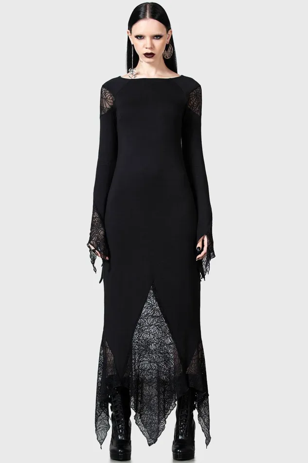 Women Maxi Killstar Spiderella Dress