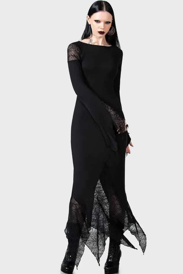 Women Maxi Killstar Spiderella Dress