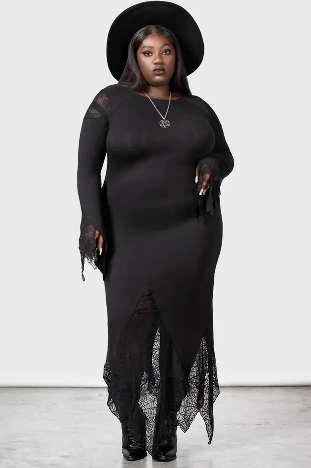 Women Maxi Killstar Spiderella Dress