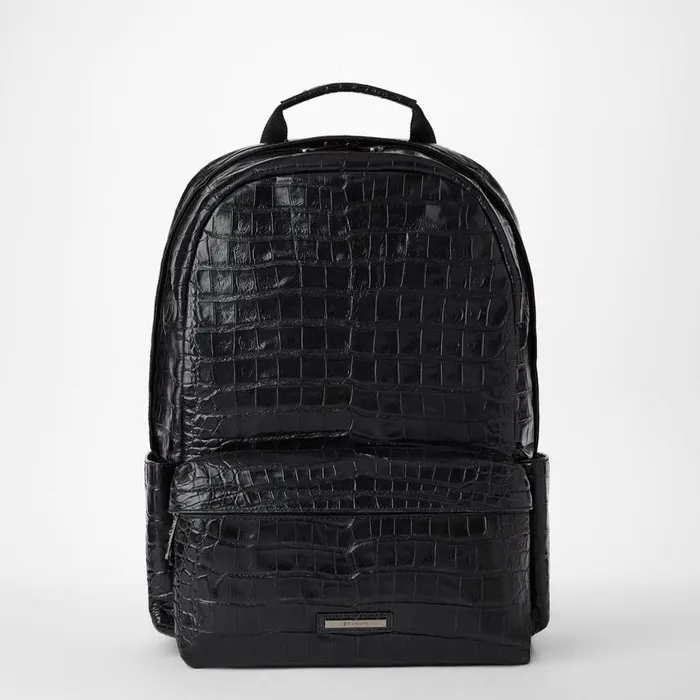 WomenMen Brahmin Backpacks Lucas Backpack Black Baypoint