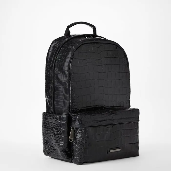 WomenMen Brahmin Backpacks Lucas Backpack Black Baypoint