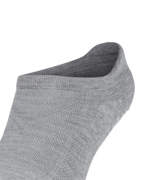 WomenMen Cool Kick Unisex Sneaker Socks Light Grey Mel FALKE Ankle Socks