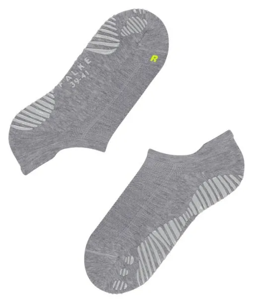 WomenMen Cool Kick Unisex Sneaker Socks Light Grey Mel FALKE Ankle Socks