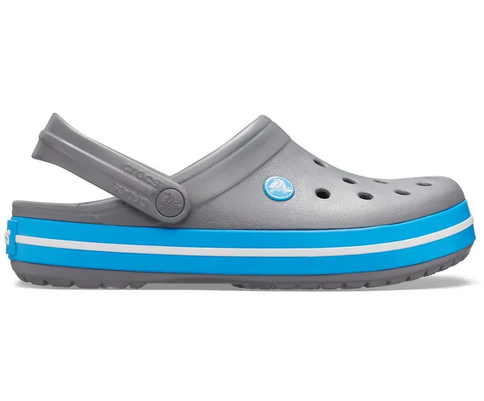 WomenMen Crocband Clog Charcoal Ocean Crocs Clogs