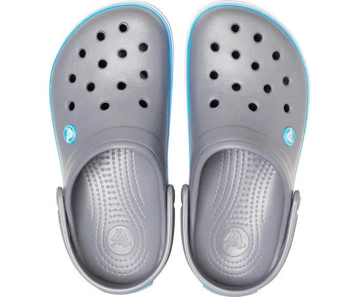 WomenMen Crocband Clog Charcoal Ocean Crocs Clogs