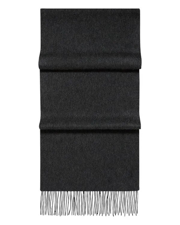 WomenMen Unisex Woven Cashmere ScarfIn Dark Charcoal Grey Dark Charcoal Grey NPeal Cashmere Scarves WomenMen Unisex Woven Cashmere ScarfIn Dark Charcoal Grey Dark Charcoal Grey NPeal Cashmere Scarves