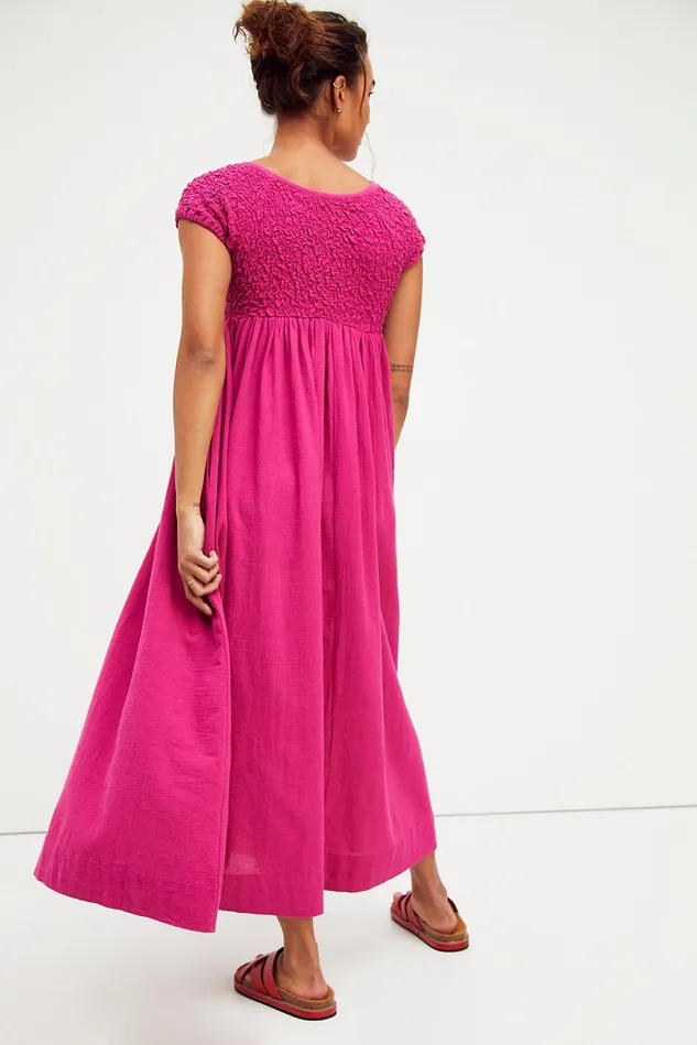 Women Midi Dresses Free People All Eyes On You Midi Dress Azalea