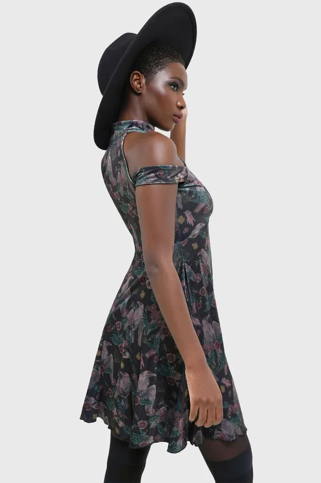 Women Mini Killstar Corax Dress