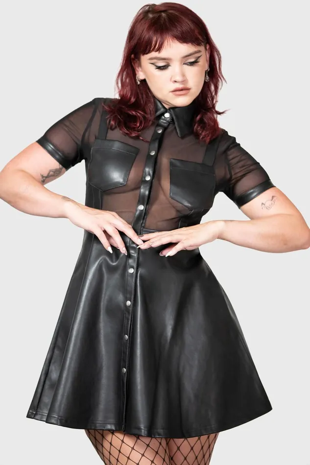 Women Mini Killstar Day Of Detriment Dress