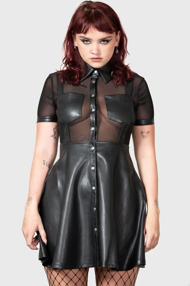 Women Mini Killstar Day Of Detriment Dress