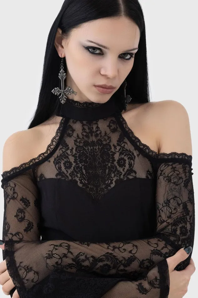 Women Mini Killstar Lost Nostalgia Dress