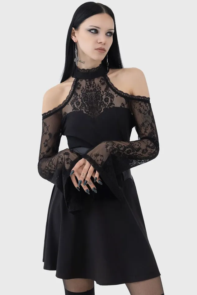 Women Mini Killstar Lost Nostalgia Dress