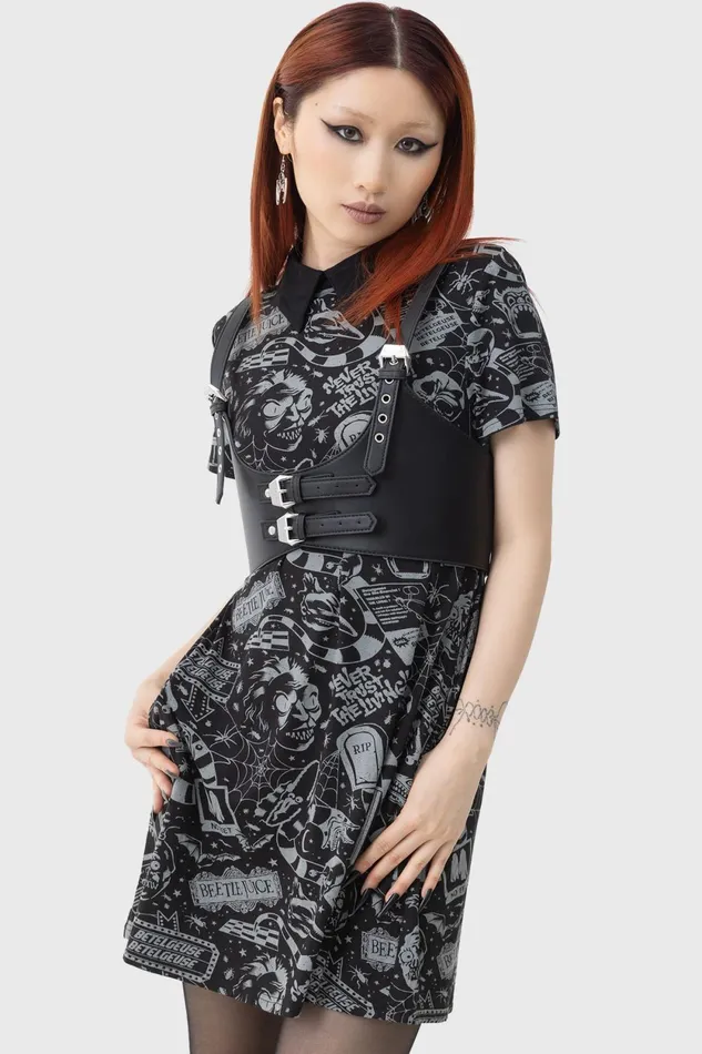 Women Mini Killstar Never Trust The Living Dress