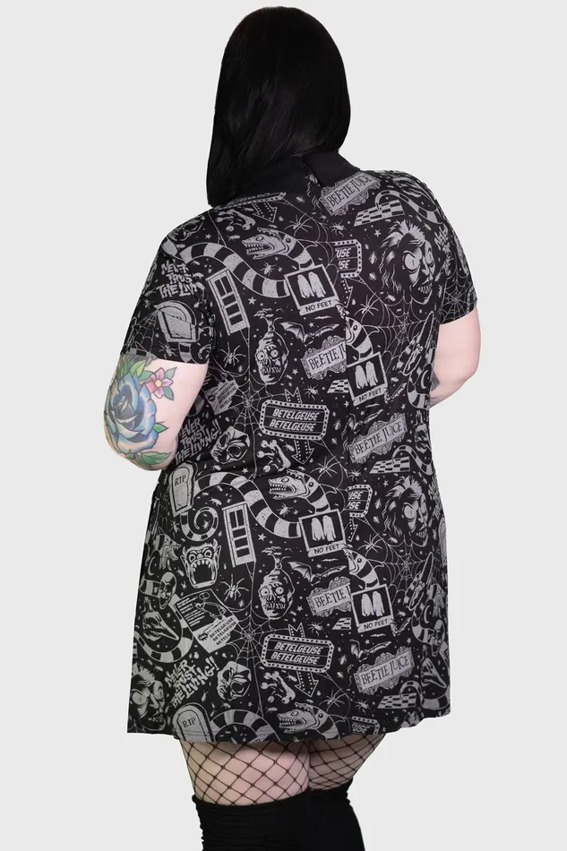 Women Mini Killstar Never Trust The Living Dress