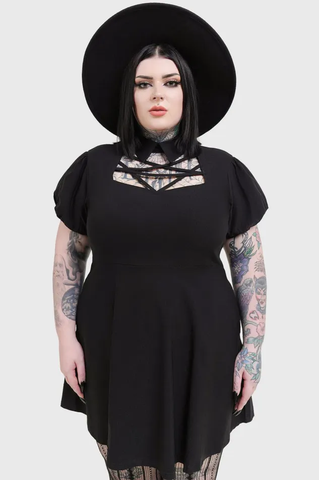 Women Mini Killstar Pentaphase Dress