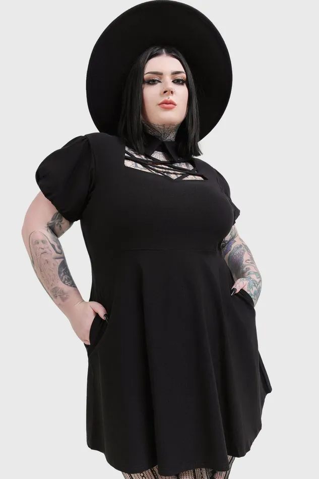 Women Mini Killstar Pentaphase Dress