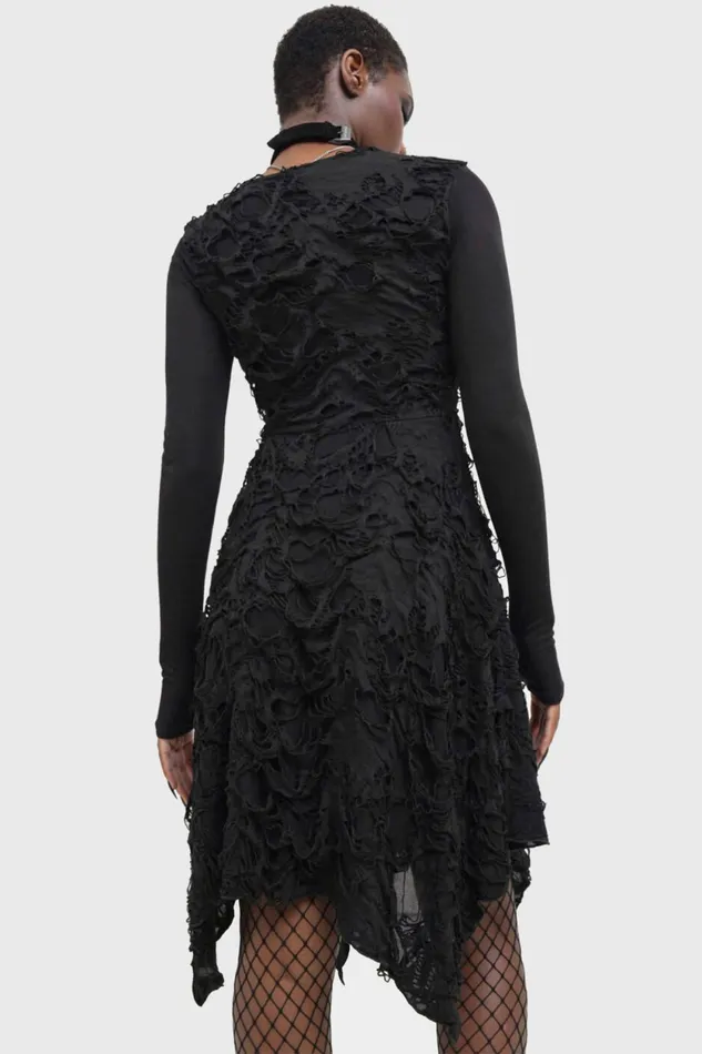 Women Mini Killstar Shadows Hymn Dress