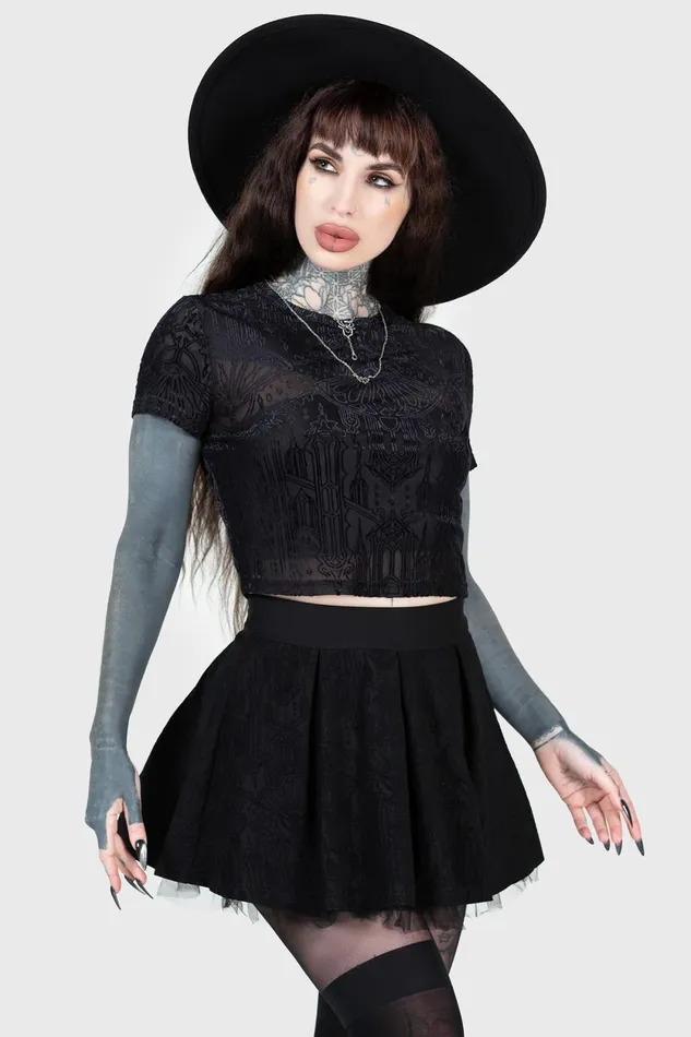 Women Mini Skirts Killstar Scarsity Mini Skirt