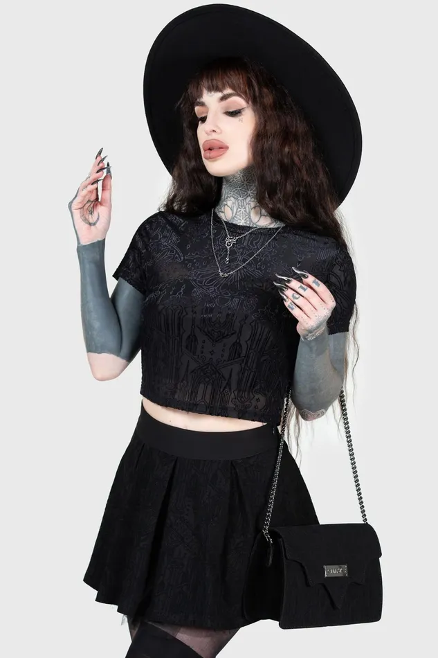 Women Mini Skirts Killstar Scarsity Mini Skirt