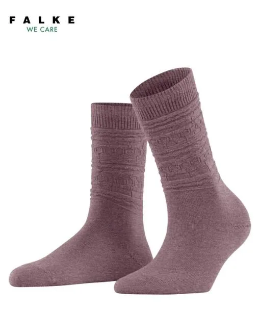 Women Monument Women Socks Dark Mauve FALKE Socks