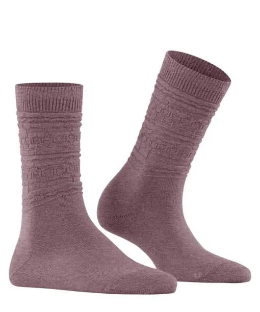 Women Monument Women Socks Dark Mauve FALKE Socks