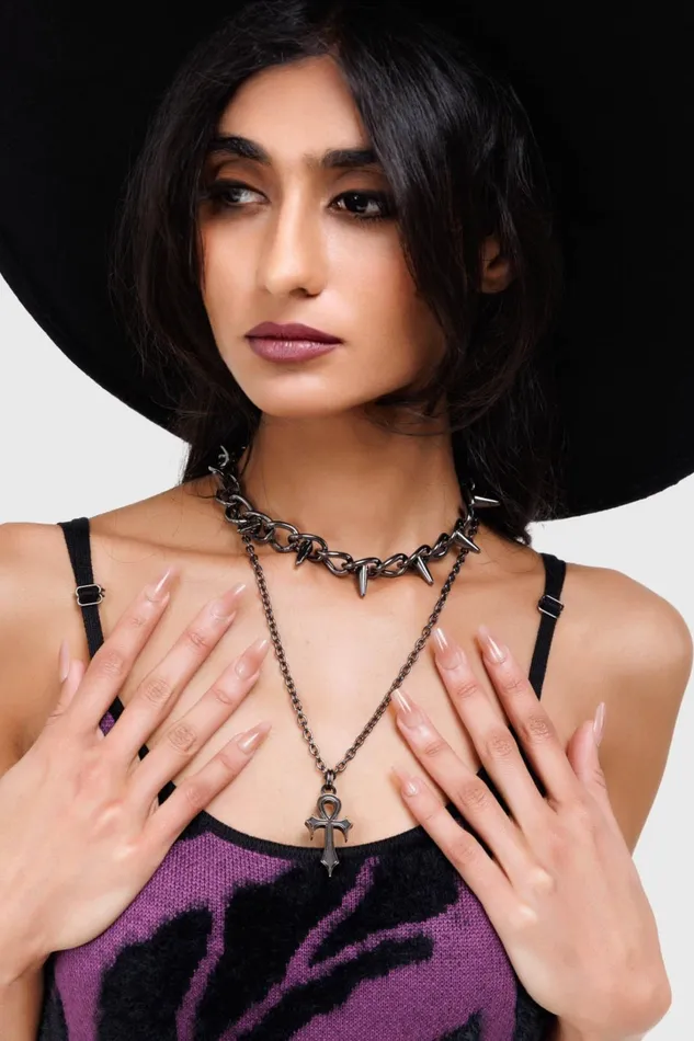 Women Necklaces Killstar Sepulchral Choker