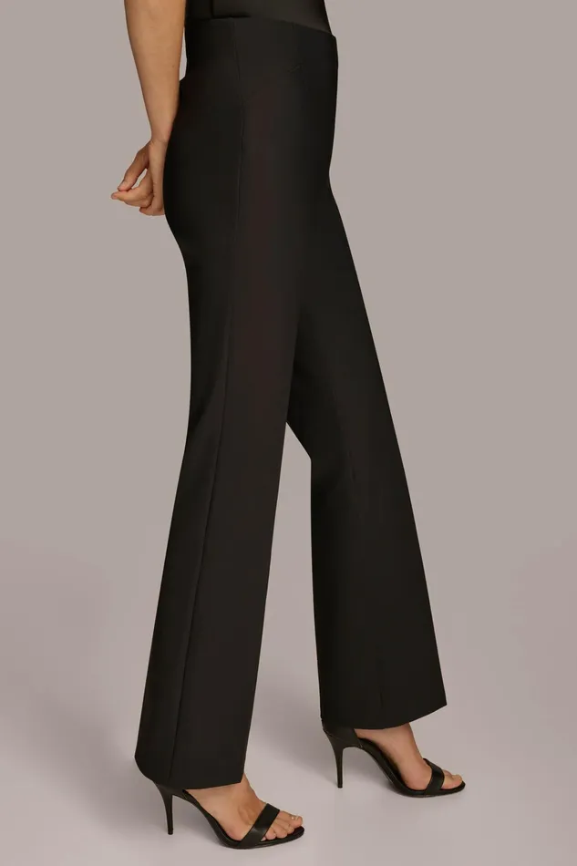 Women Pants Donna Karan PULL ON PANT Black