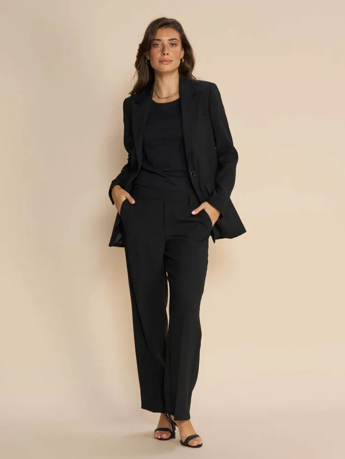 Women Pants MOS MOSH MMBai Leia Pant Black