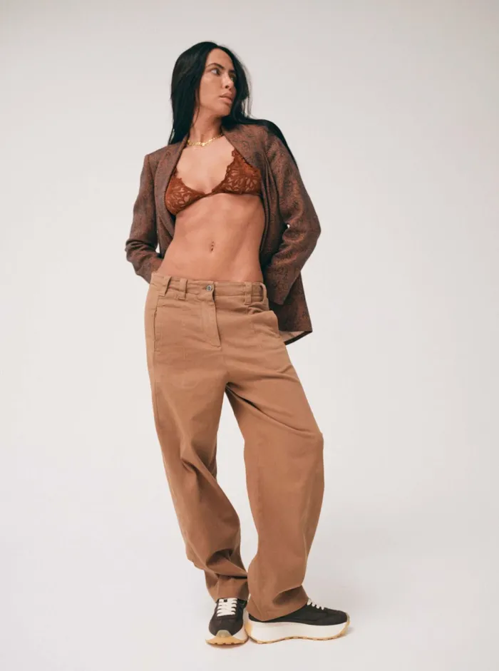 Women Pants MOS MOSH MMHLoyal Peach Pant 8211 HEYANNO Foxtrot