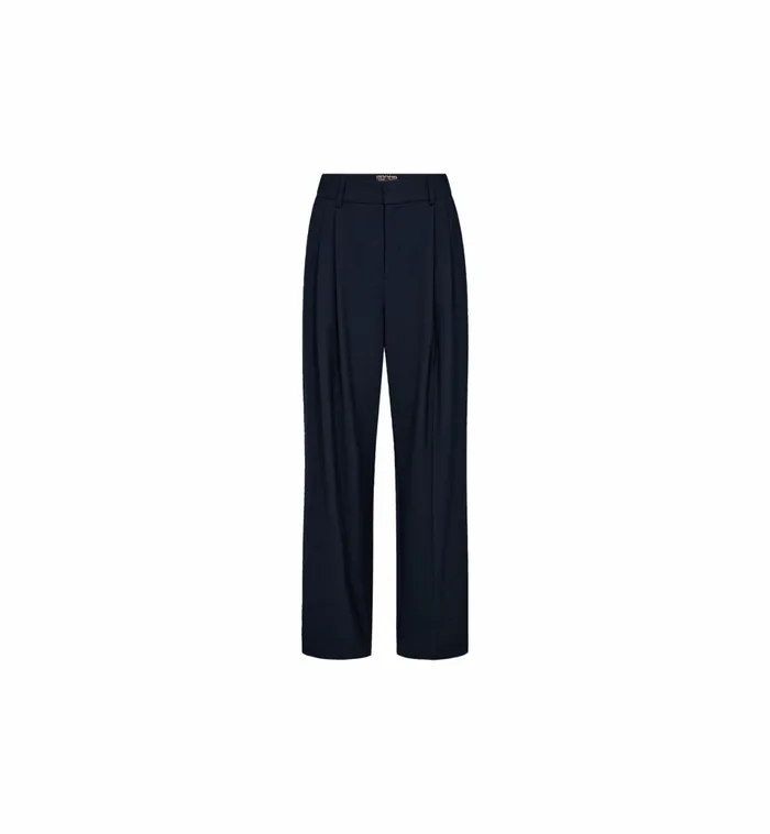 Women Pants MOS MOSH MMKay Piet Pant Salute Navy