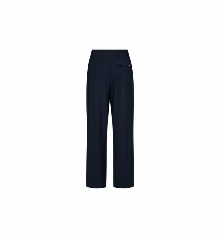 Women Pants MOS MOSH MMKay Piet Pant Salute Navy