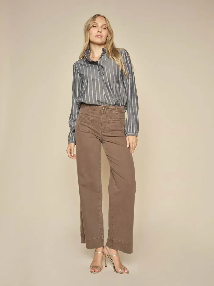 Women Pants MOS MOSH MMSoey Everton Pant Rain Drum