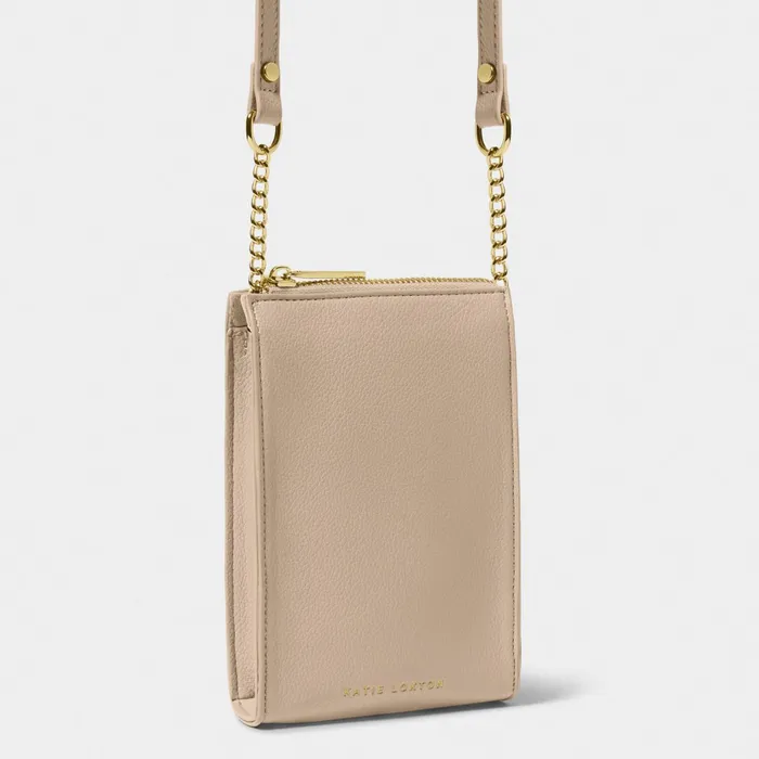 Women Phone Bags Katie Loxton Zana Slim Crossbody Bag 8211 Light Taupe